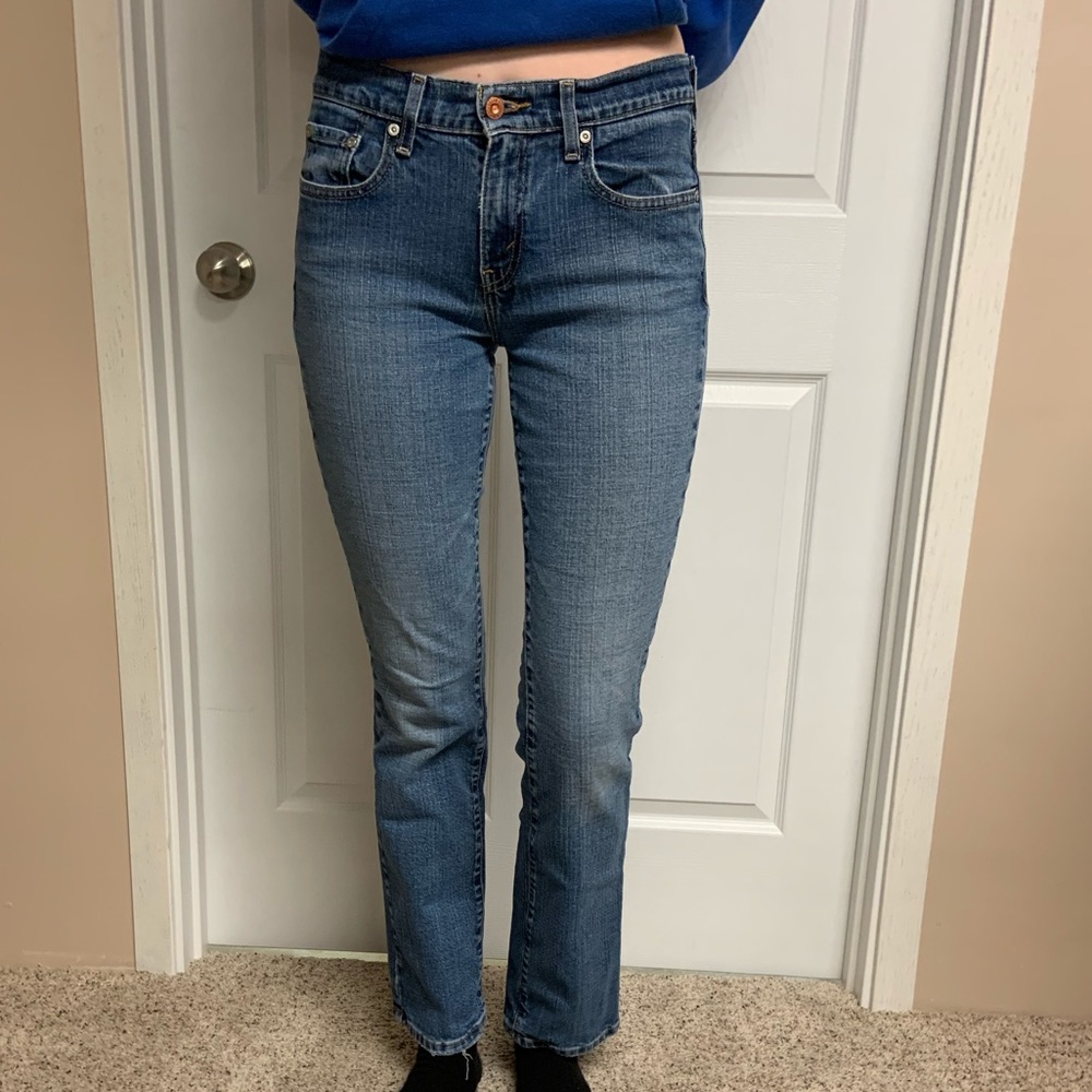Levi’s 505 straight cut.
